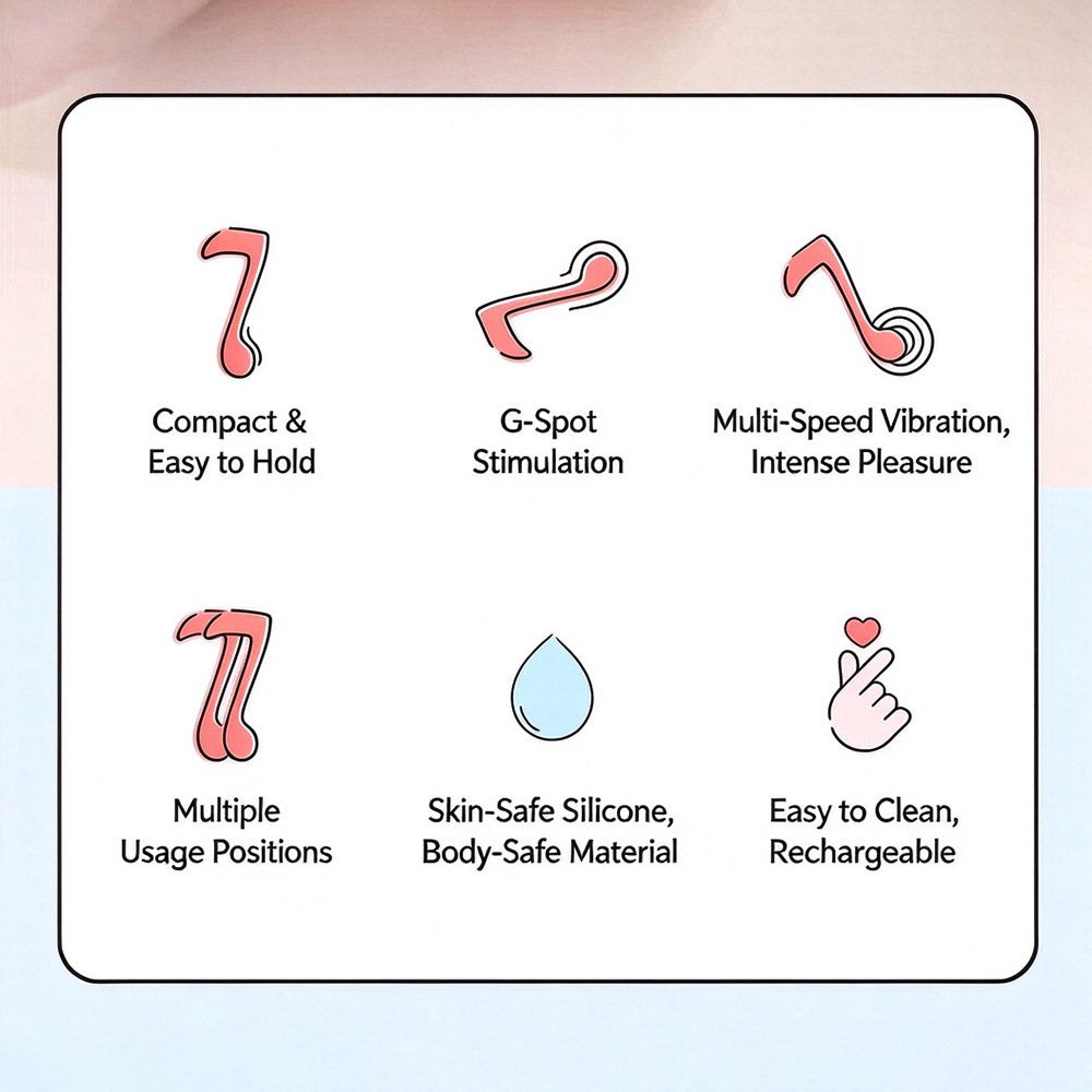 Happy Note Silicone Vibrator for Women